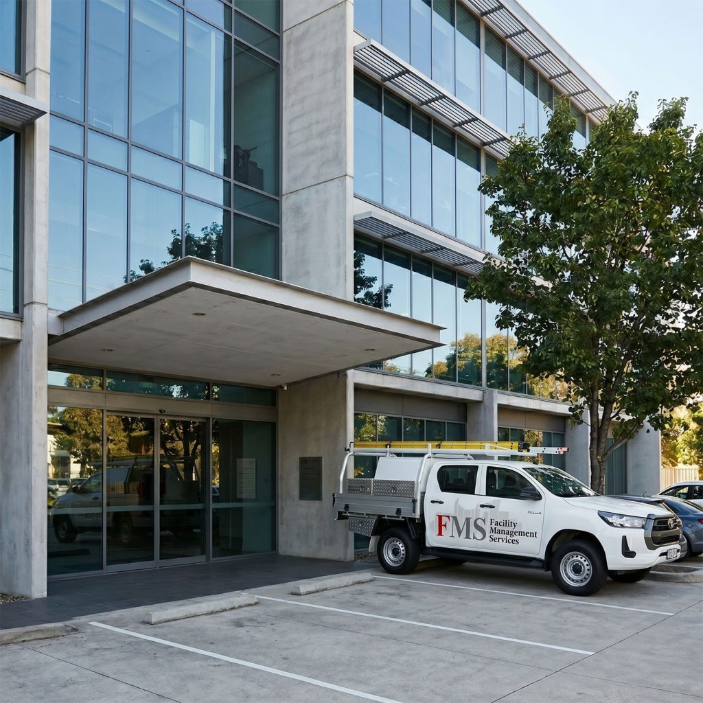 Commercial office building — FMS facility management services Perth